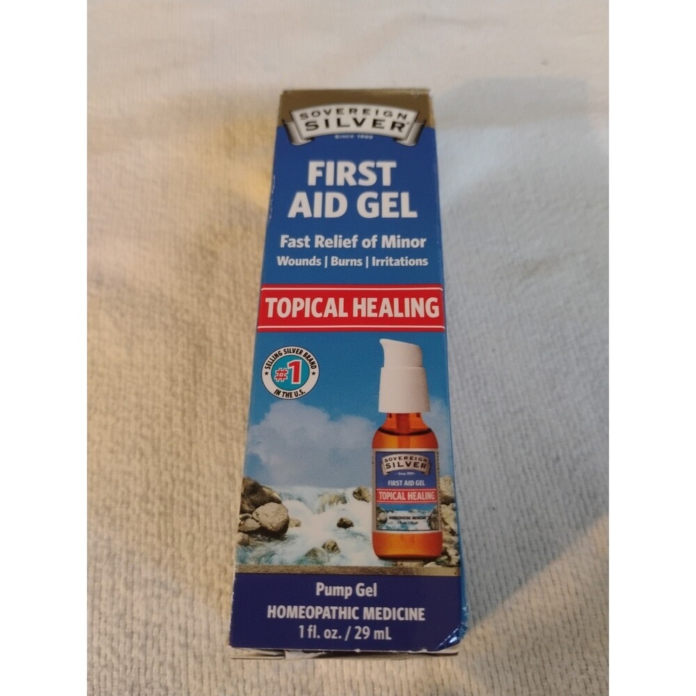 Sovereign Silver First Aid Gel [Topical Healing] 1 fl. oz. Pump